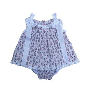 Baby Girl’s Easter Bloomer Set 6M